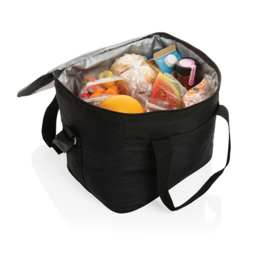 Logotrade promotional gift picture of: Pedro AWARE™ RPET deluxe cooler bag with 5W solar panel