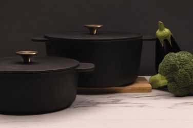 Logo trade corporate gift photo of: Ukiyo cast iron pan medium