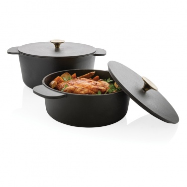 Logo trade promotional items picture of: Ukiyo cast iron pan large