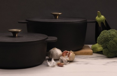 Logo trade advertising products image of: Ukiyo cast iron pan large