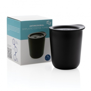 Logotrade advertising product image of: Simplistic antimicrobial coffee tumbler