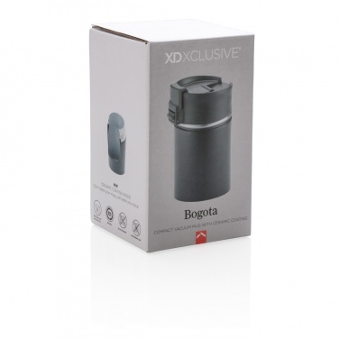 Logo trade promotional gift photo of: Bogota compact vacuum mug with ceramic coating