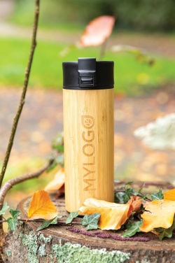 Logotrade promotional merchandise image of: Bogota vacuum bamboo coffee mug