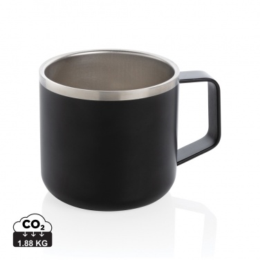 Logotrade promotional giveaway image of: Stainless steel camp mug