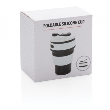 Logotrade promotional item image of: Foldable silicone cup