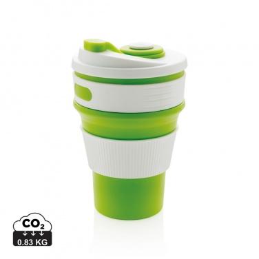 Logo trade promotional items picture of: Foldable silicone cup