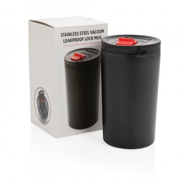 Logotrade promotional giveaway picture of: Double wall vacuum leakproof lock mug 300ml