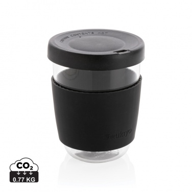 Logo trade promotional products picture of: Ukiyo borosilicate glass with silicone lid and sleeve
