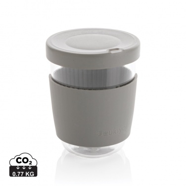 Logo trade advertising product photo of: Ukiyo borosilicate glass with silicone lid and sleeve