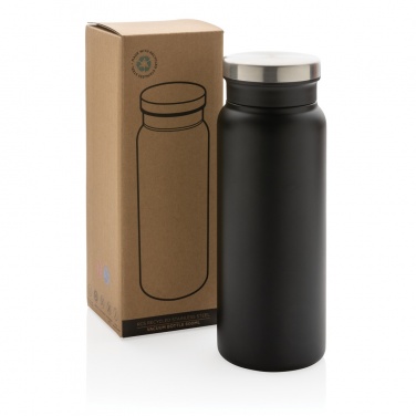 Logotrade promotional item picture of: RCS Recycled stainless steel vacuum bottle 600ML