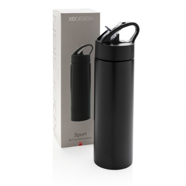 Logotrade advertising products photo of: Sport bottle with straw
