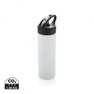 Logo trade promotional giveaways picture of: Sport bottle with straw
