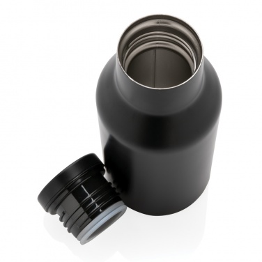 Logo trade promotional giveaways image of: RCS Recycled stainless steel compact bottle