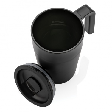 Logotrade promotional item picture of: GRS Recycled PP and SS mug with handle