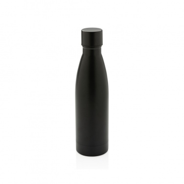 Logo trade promotional giveaways picture of: RCS Recycled stainless steel solid vacuum bottle