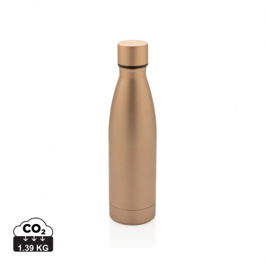 Logo trade corporate gift photo of: RCS Recycled stainless steel solid vacuum bottle