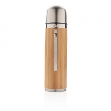 Logotrade promotional items photo of: Bamboo vacuum travel flask