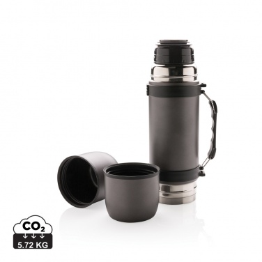 Logo trade promotional items picture of: Vacuum flask with 2 cups