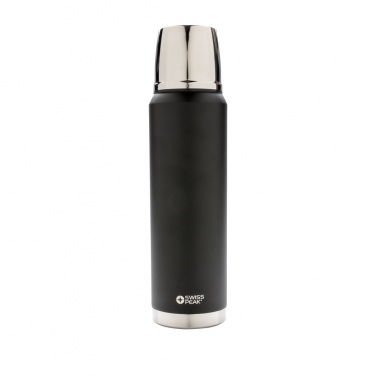 Logo trade promotional giveaways image of: Swiss Peak Elite 1L copper vacuum flask