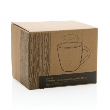 Logotrade corporate gifts photo of: Ceramic mug with coloured inner 300ml
