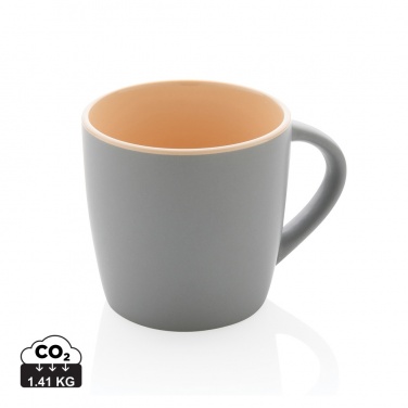 Logo trade corporate gifts image of: Ceramic mug with coloured inner 300ml