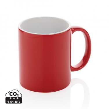 Logo trade promotional gifts image of: Ceramic classic mug 350ml
