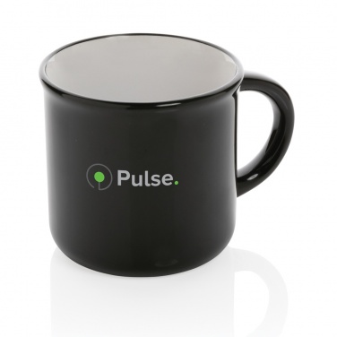 Logo trade promotional merchandise image of: Vintage ceramic mug 280ml