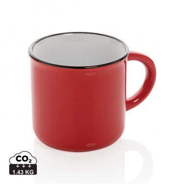 Logo trade promotional items picture of: Vintage ceramic mug 280ml