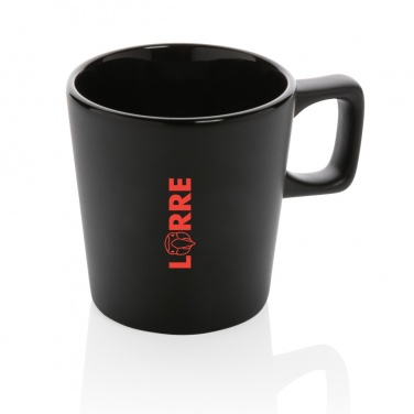 Logo trade advertising products picture of: Ceramic modern coffee mug 300ml
