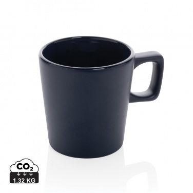 Logo trade promotional giveaway photo of: Ceramic modern coffee mug 300ml