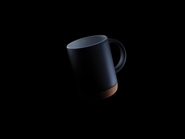 Logotrade advertising product picture of: Ceramic mug with cork base 280ml
