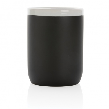 Logo trade promotional giveaway photo of: Ceramic mug with white rim 300ml