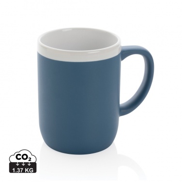 Logotrade promotional giveaway image of: Ceramic mug with white rim 300ml