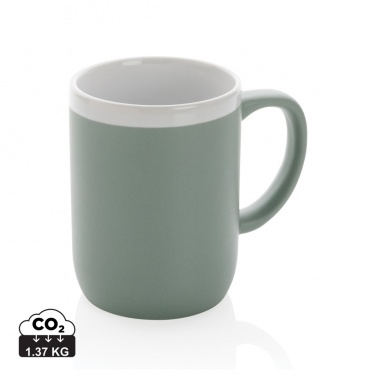 Logotrade promotional giveaway picture of: Ceramic mug with white rim 300ml