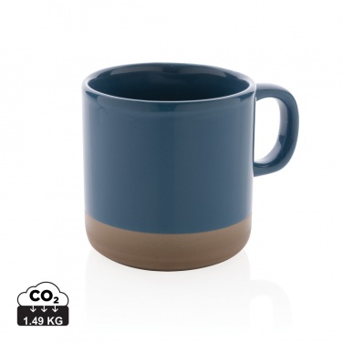 Logo trade promotional gifts image of: Glazed ceramic mug 360ml