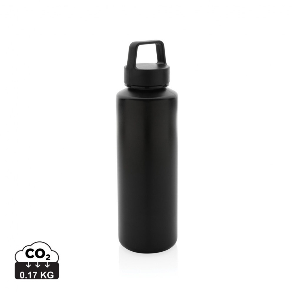 Logotrade promotional merchandise photo of: RCS certified recycled PP water bottle with handle