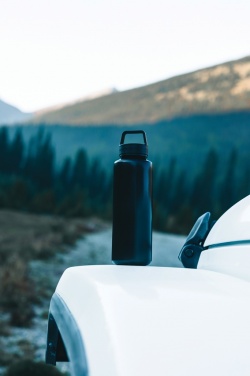 Logotrade corporate gift picture of: RCS certified recycled PP water bottle with handle