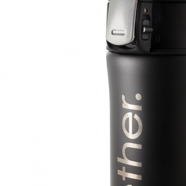 Logotrade advertising product image of: RCS Recycled stainless steel easy lock vacuum mug