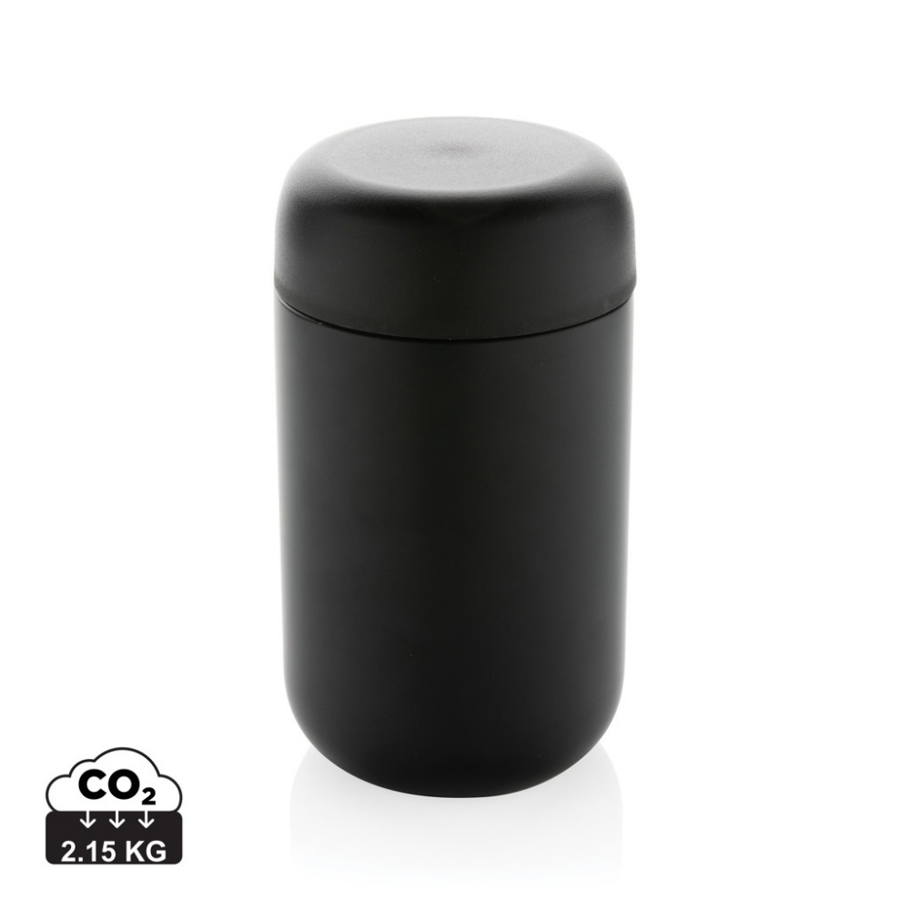 Logo trade promotional gifts image of: Brew RCS certified recycled stainless steel vacuum tumbler