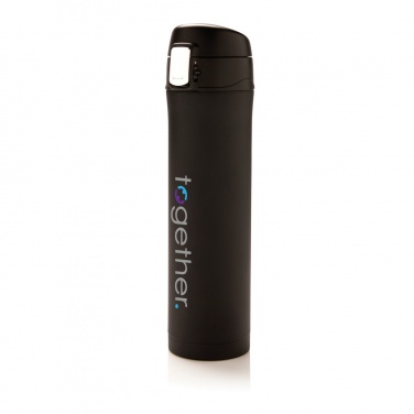 Logo trade promotional product photo of: RCS Re-steel easy lock vacuum flask