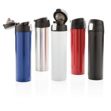 Logotrade promotional merchandise picture of: RCS Re-steel easy lock vacuum flask