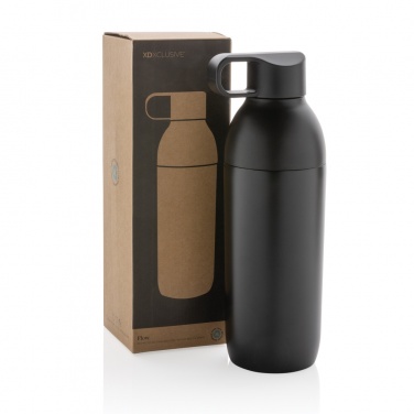 Logo trade promotional products picture of: Flow RCS recycled stainless steel vacuum bottle