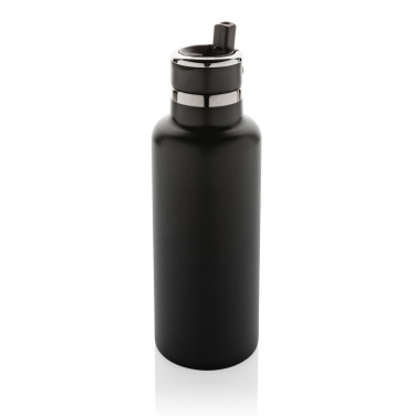 Logotrade advertising product image of: Hydro RCS recycled stainless steel vacuum bottle with spout