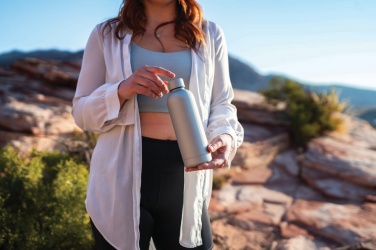 Logo trade corporate gift photo of: RCS Recycled stainless steel Impact vacuum bottle