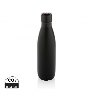 Logotrade promotional gift image of: Eureka RCS certified re-steel single wall water bottle