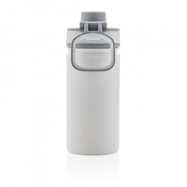 Logotrade promotional giveaway image of: Vacuum stainless steel bottle with sports lid 550ml