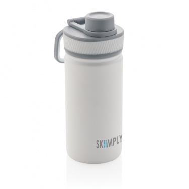 Logotrade business gifts photo of: Vacuum stainless steel bottle with sports lid 550ml