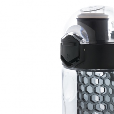 Logo trade promotional merchandise image of: Honeycomb lockable leak proof infuser bottle