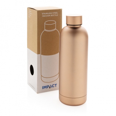 Logo trade advertising product photo of: Impact stainless steel double wall vacuum bottle