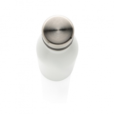 Logo trade advertising products image of: Deluxe stainless steel water bottle